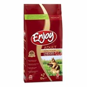 Enjoy Yetişkin Köpek Maması 10 Kg Kuzu&Pirinç