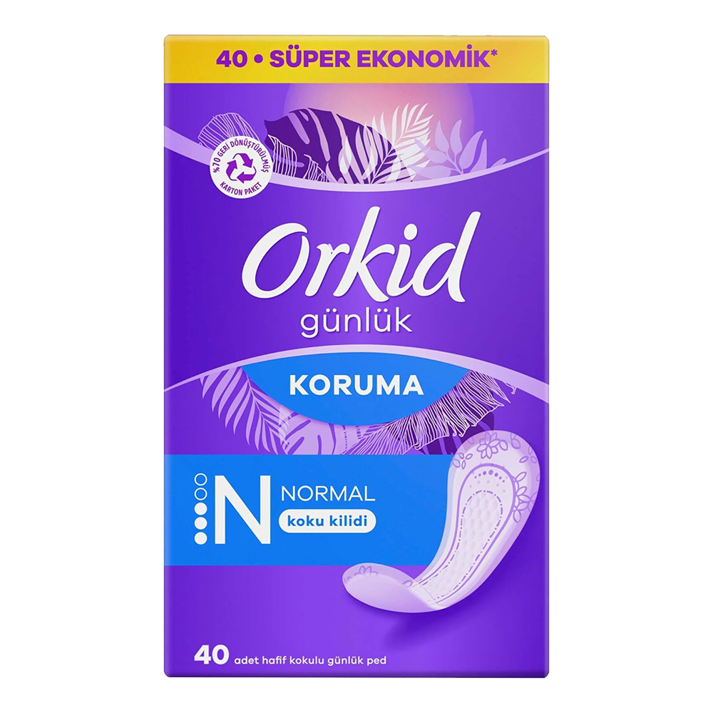Orkid Günlük Ped Ekonomik Normal 40’lı
