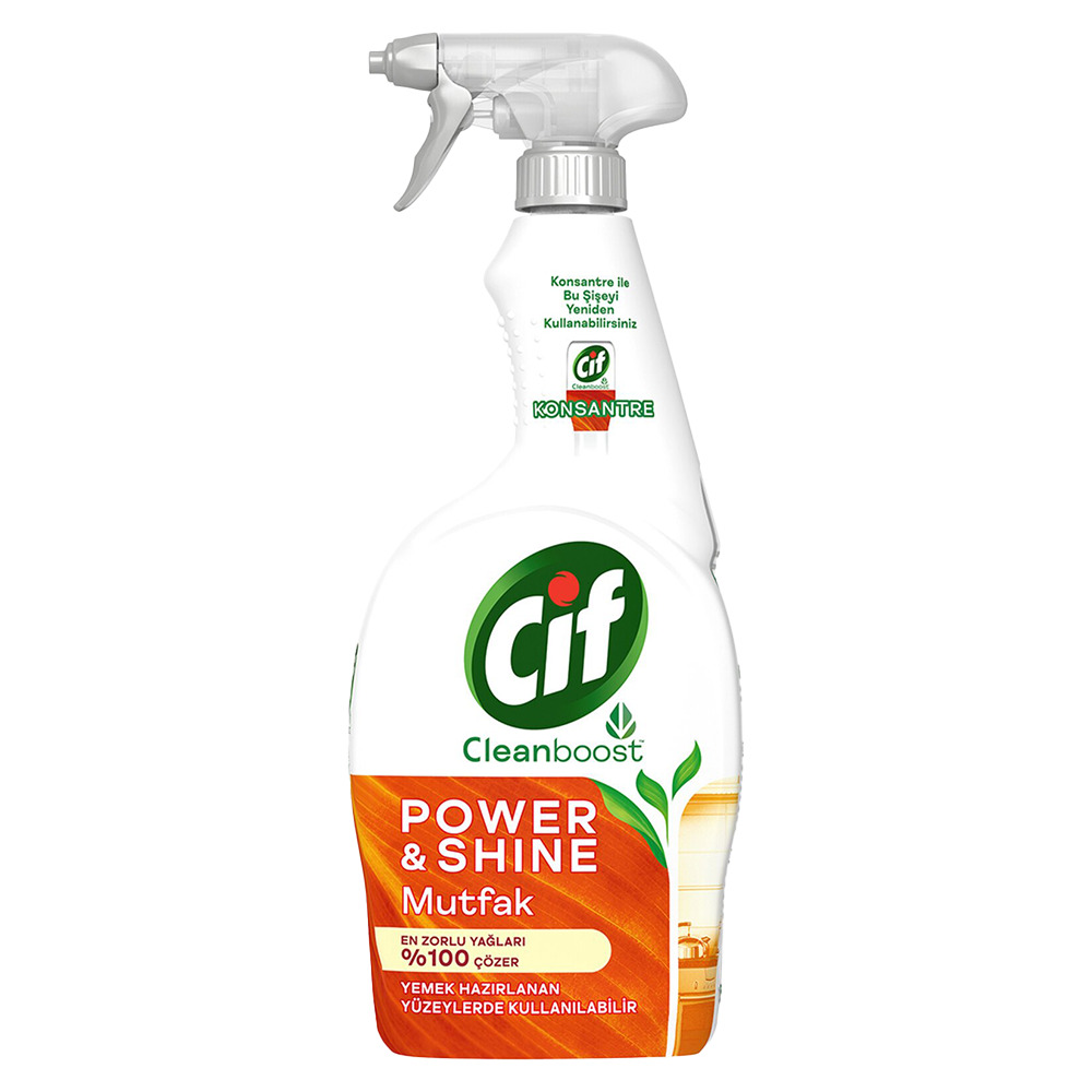 Cif Power & Shine Mutfak Sprey 750 Ml