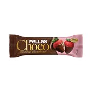 Fellas Choco Çikolata Kaplı Çilekli Meyve Bar Glutensiz 35 Gr
