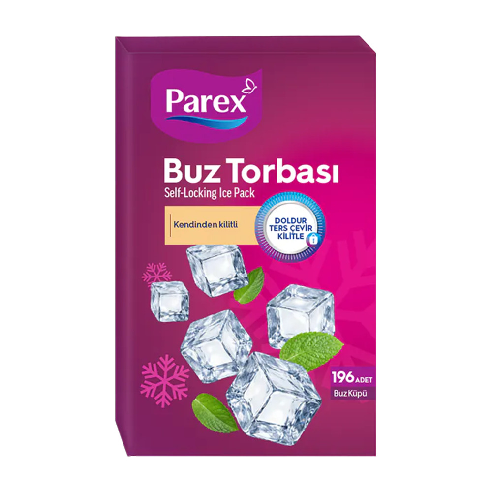 Parex Kendinden Kilitli Buz Torbası 7 Li
