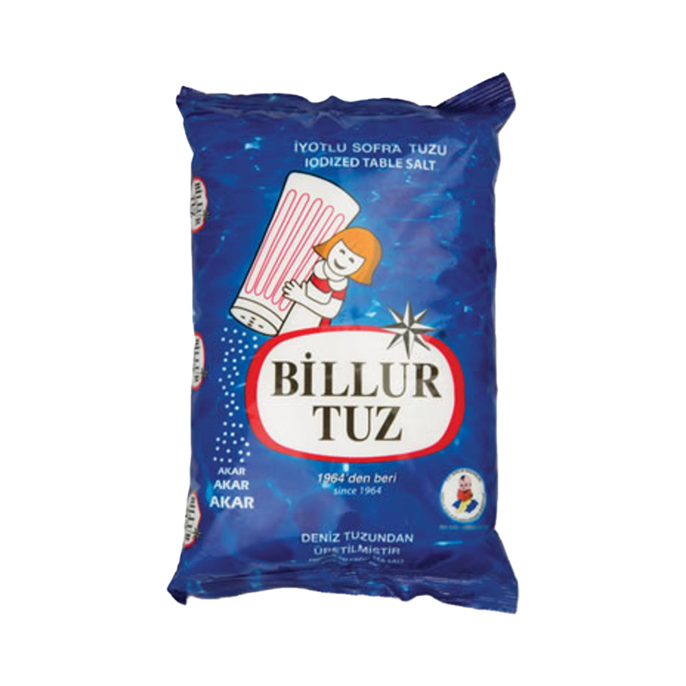 Billur İyotlu Tuz 750 Gr.