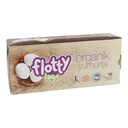 Flotty Organik Yumurta 10'Lu L63-73 Gr