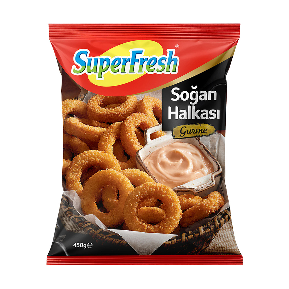 SuperFresh Soğan Halkası Gurme 450 Gr