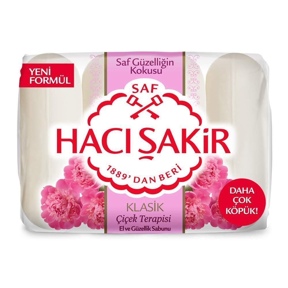 Hacı Şakir Klasik Çiçek Terapisi El ve Güzellik Sabunu 4x70 gr