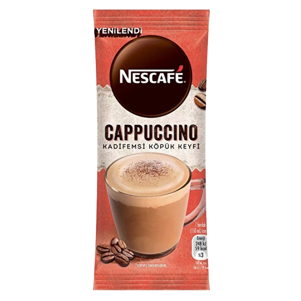 Nescafe Cappucino Şekerli 14 Gr.