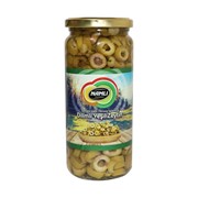 Namlı Dilimli Yeşil Zeytin 500Gr