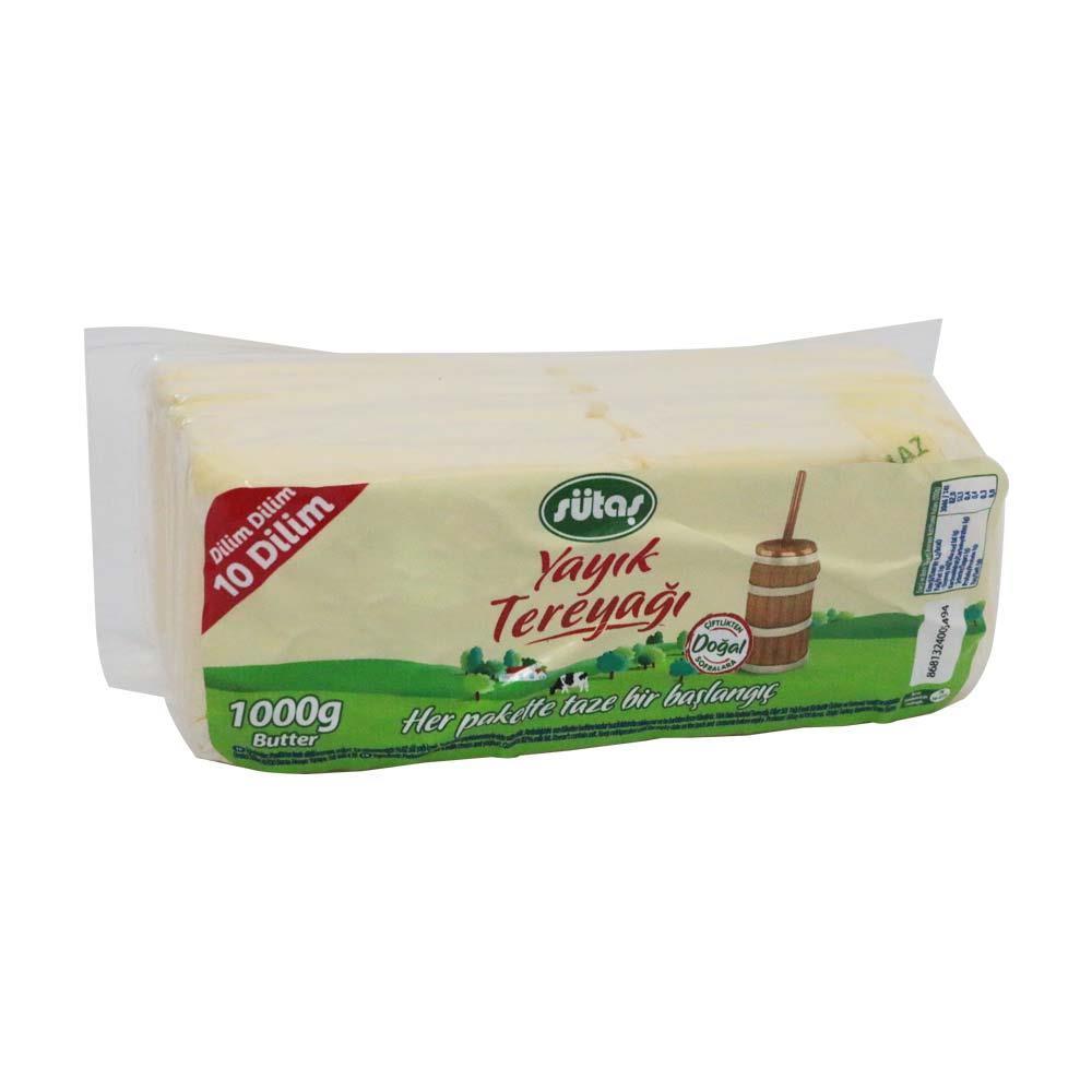 Sütaş Dilimli Yayık Tereyağı 1Kg