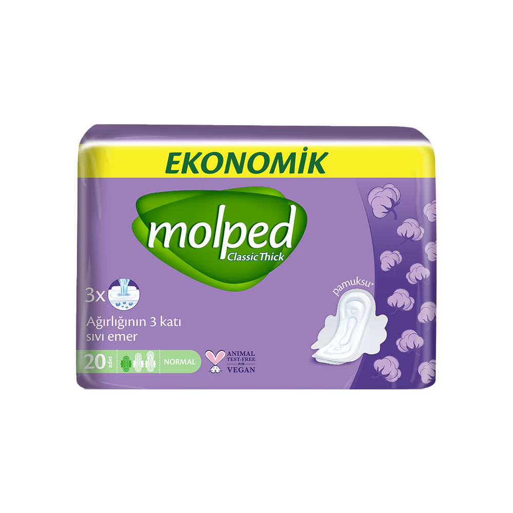 Molped Classic Thick Normal Ekonomik 20’li