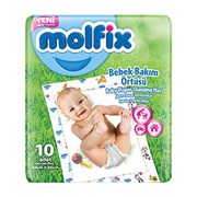 Molfix Bebek Bakım Örtüsü 10’lu