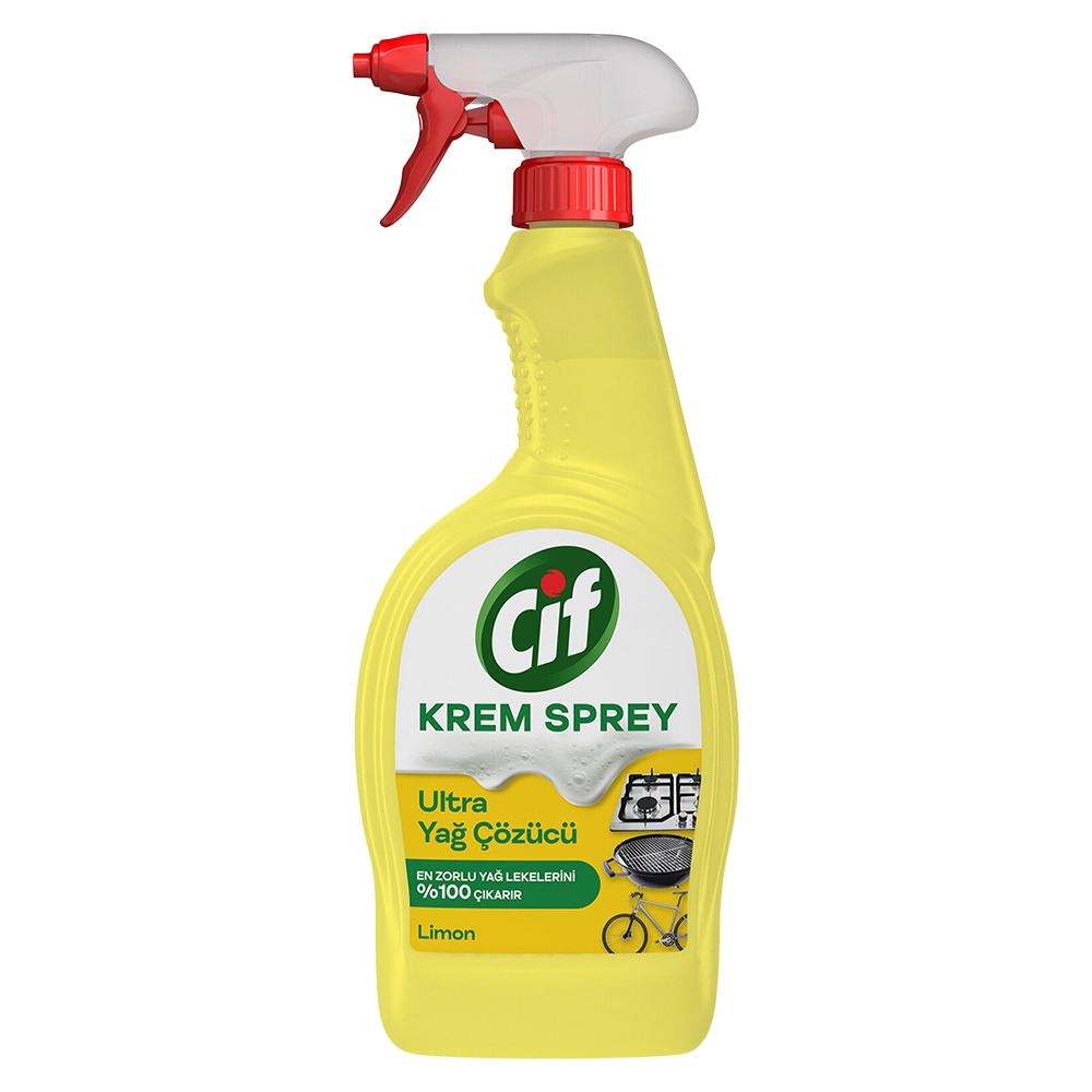 Cif Krem Sprey 750Ml Limon