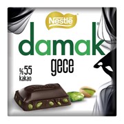 Nestle Damak Gece Antep Fıstıklı Bitter Çikolata 60 Gr