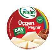 Pınar Üçgen Peynir 8*12,5 Gr.  Yarım Yağlı Sade 