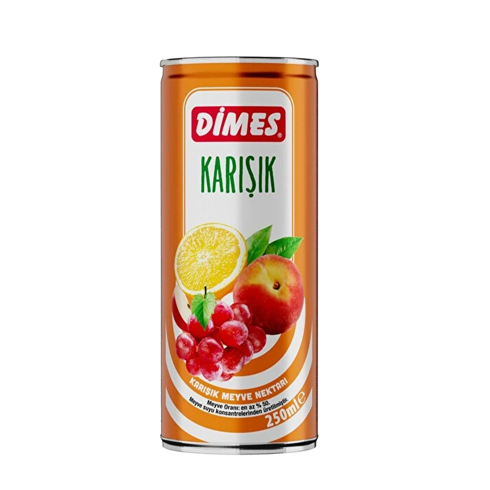 Dimes Meyve Suyu Kutu 250 Ml Şeftali 
