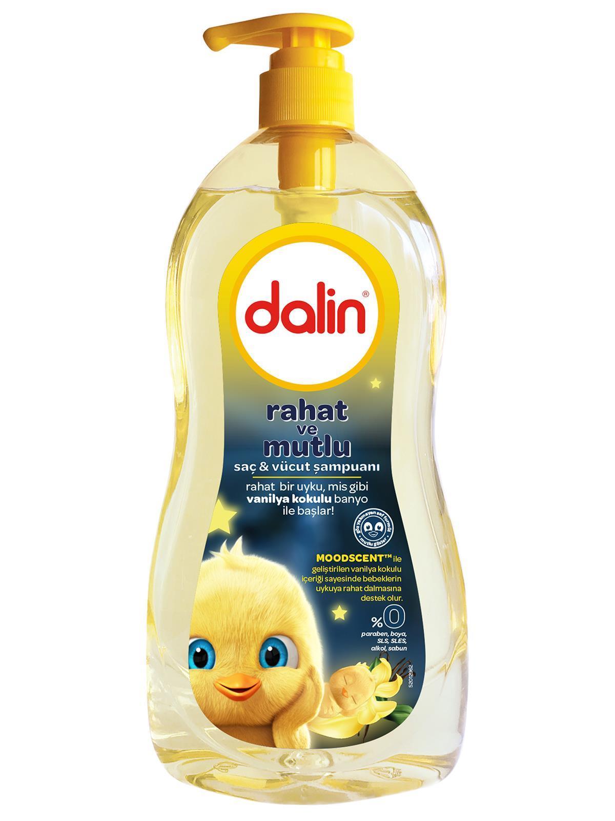 Dalin Rahat ve Mutlu Saç & Vücut Şampuanı 700 Ml