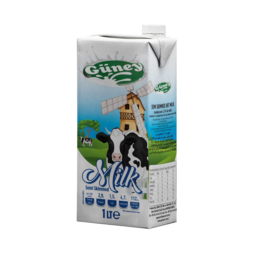 Güney Yarım Yağlı Süt 1 Lt .