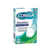 Corega Beyazlatıcı Temizlyeci Tablet 30 Lu