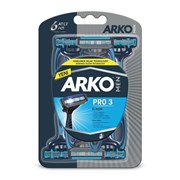 Arko Traş Bıçak System3 6'lı Poşet