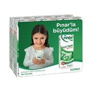 Pınar Süt 6’lı 200 Ml % 3,3 Yağlı