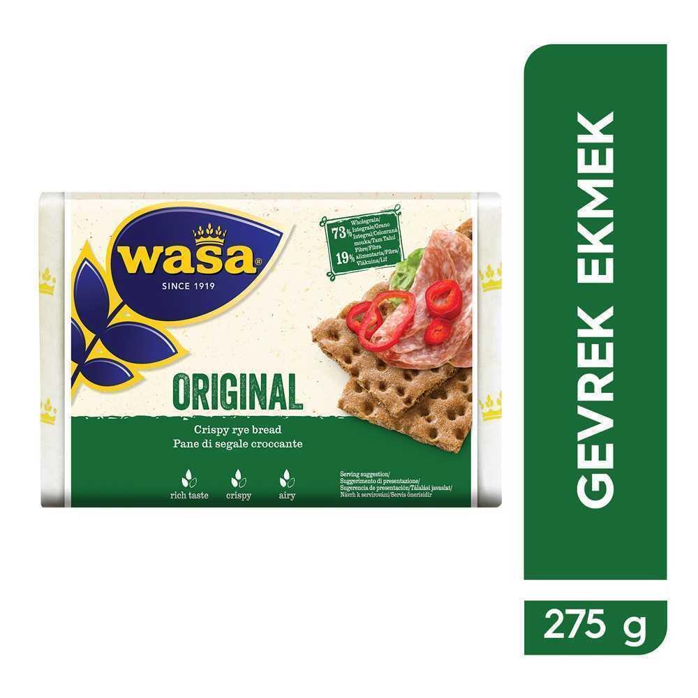 Wasa Sade Çavdar Gevrek Ekmek 250 Gr.