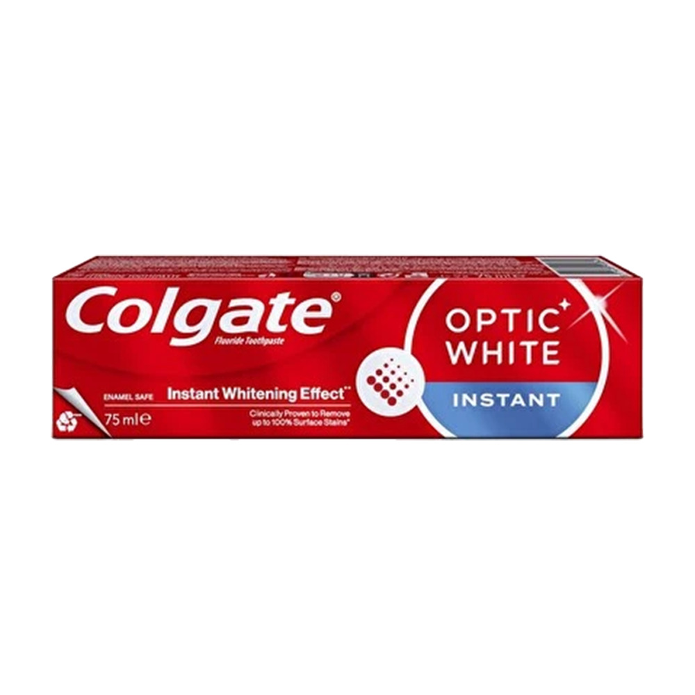 Colgate Optic White Anında Beyazlık Anında Beyazlatma Etkisi Beyazlatıcı Diş Macunu 75 ml