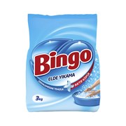 Bingo Süper Toz Deterjan Elde Yıkama 3 Kg
