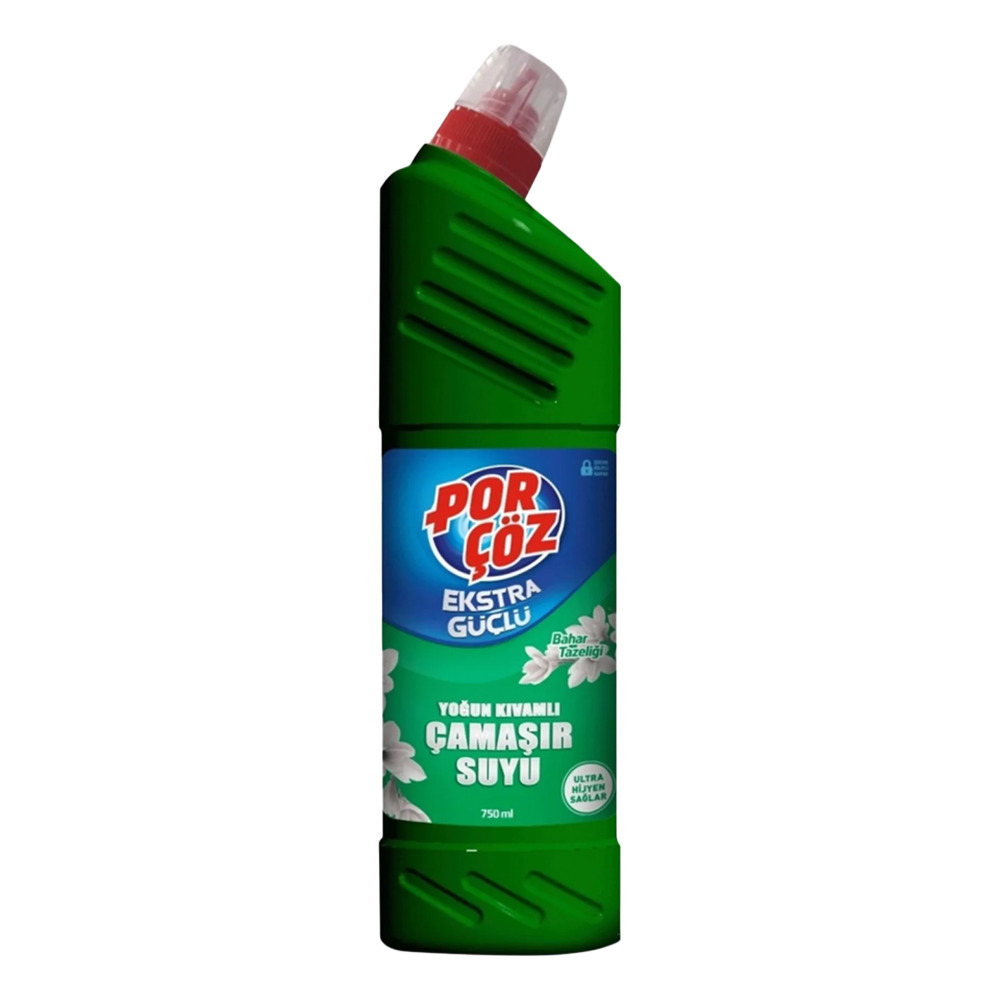 PorÇöz Yoğun Kıvamlı Çamaşır Suyu Bahar Tazeliği 750Ml