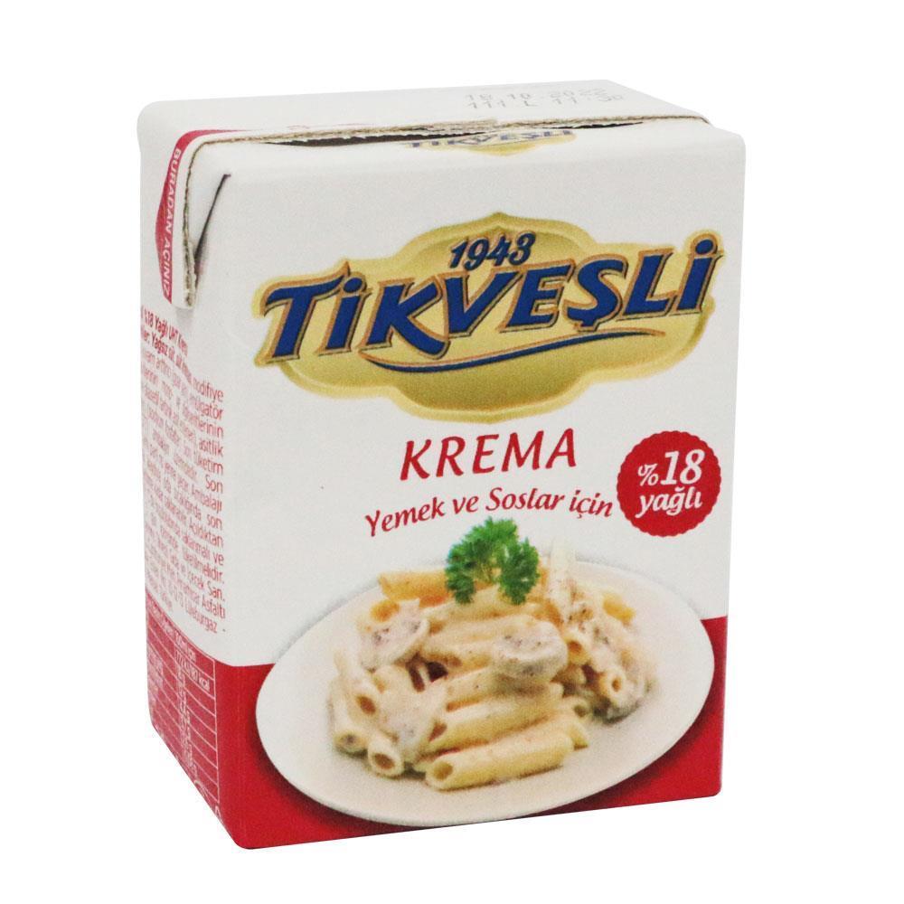Tikveşli Krema 200 Ml Yemek Ve Soslar İçin