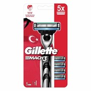 Gillette Mach3  Milli Takım Özel Paketi Yedek Tıraş Bıçağı 4’lü