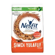 Nestle Nesfit Çikolatalı Tam Buğday ve Pirinç Gevreği 400 Gr