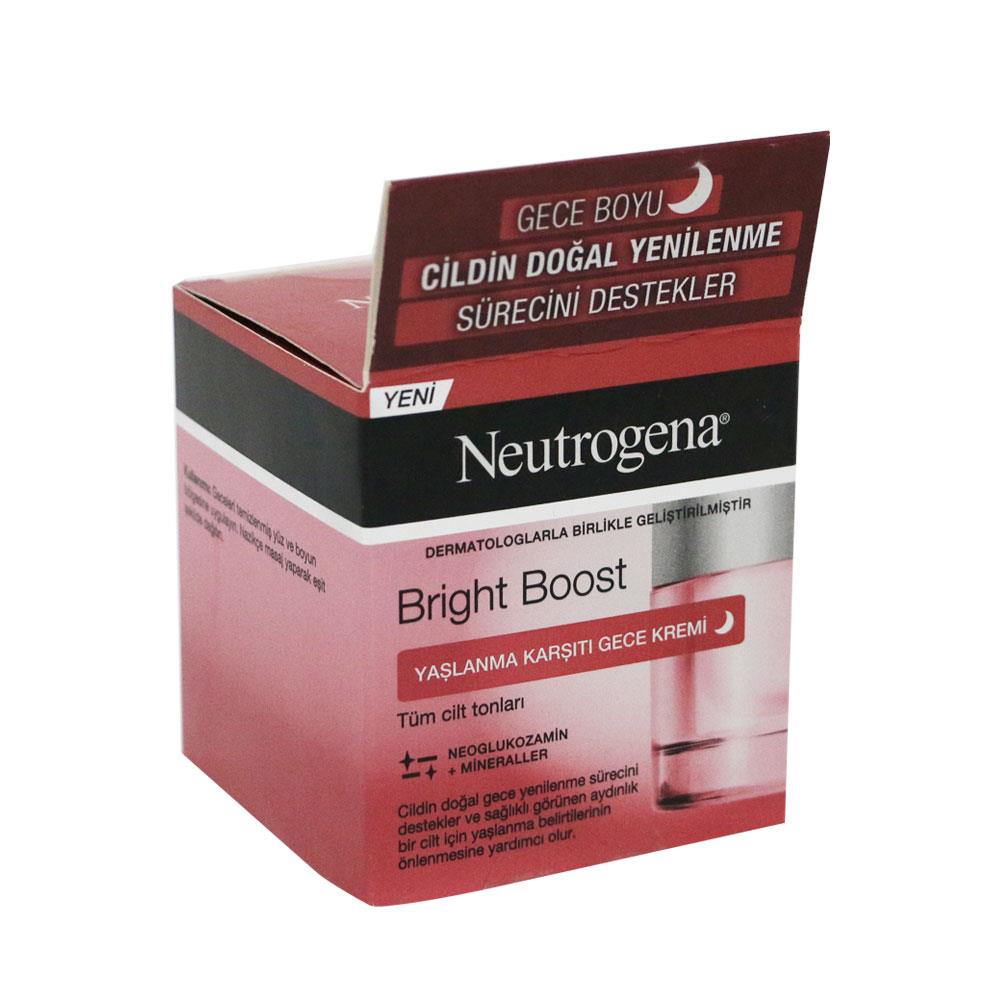 Neutrogena Bright Boost Yaşlanma Karşıtı Gece Kremi 50 Ml