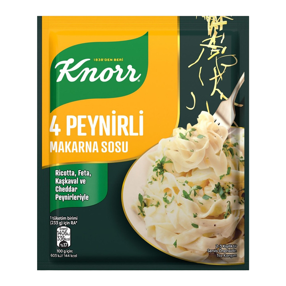 Knorr Peynirli Makarna Sosu 50 Gr.