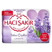 Hacı Şakir Bahar Çiçekleri Lavanta El ve Güzellik Sabunu 4x70 gr