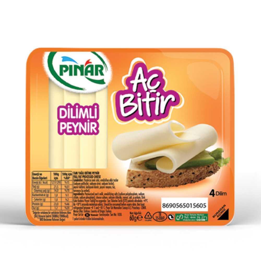Pınar Aç Bitir Dilimli Peynir 60 Gr 