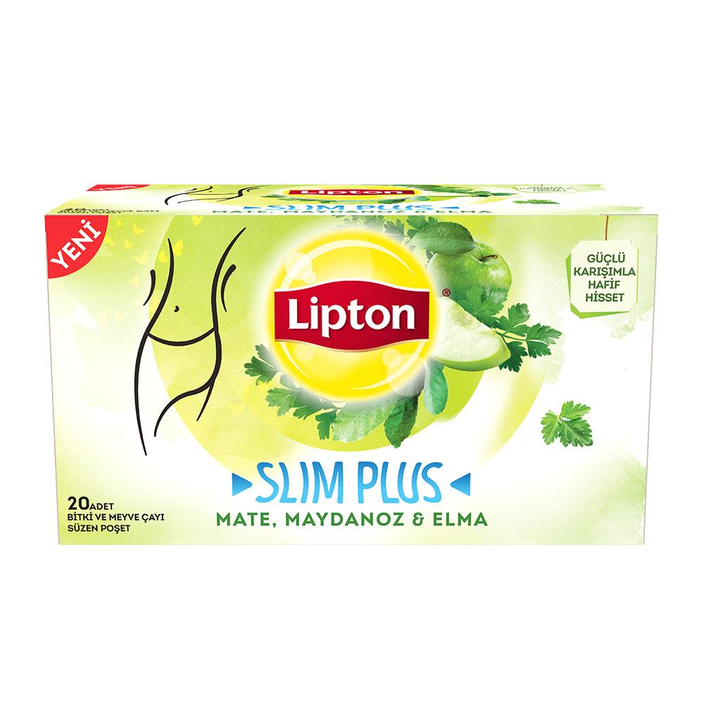 Lipton Slim Plus 20'li Mate Maydonoz&Elma