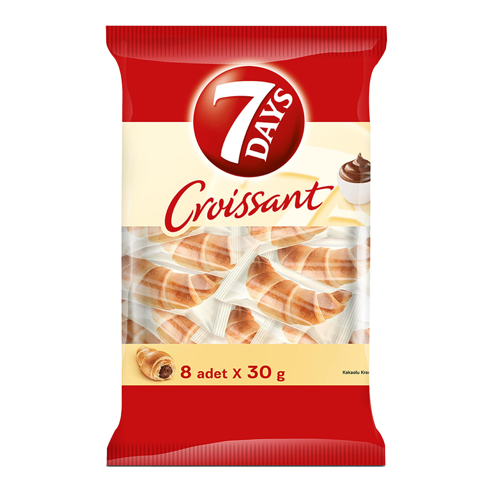 7 Days Kruvasan 240Gr Kakao Kremalı 