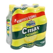 Uludağ Fruttı Cmax 6*200Ml Limon Gazlı Mineralli İçecek