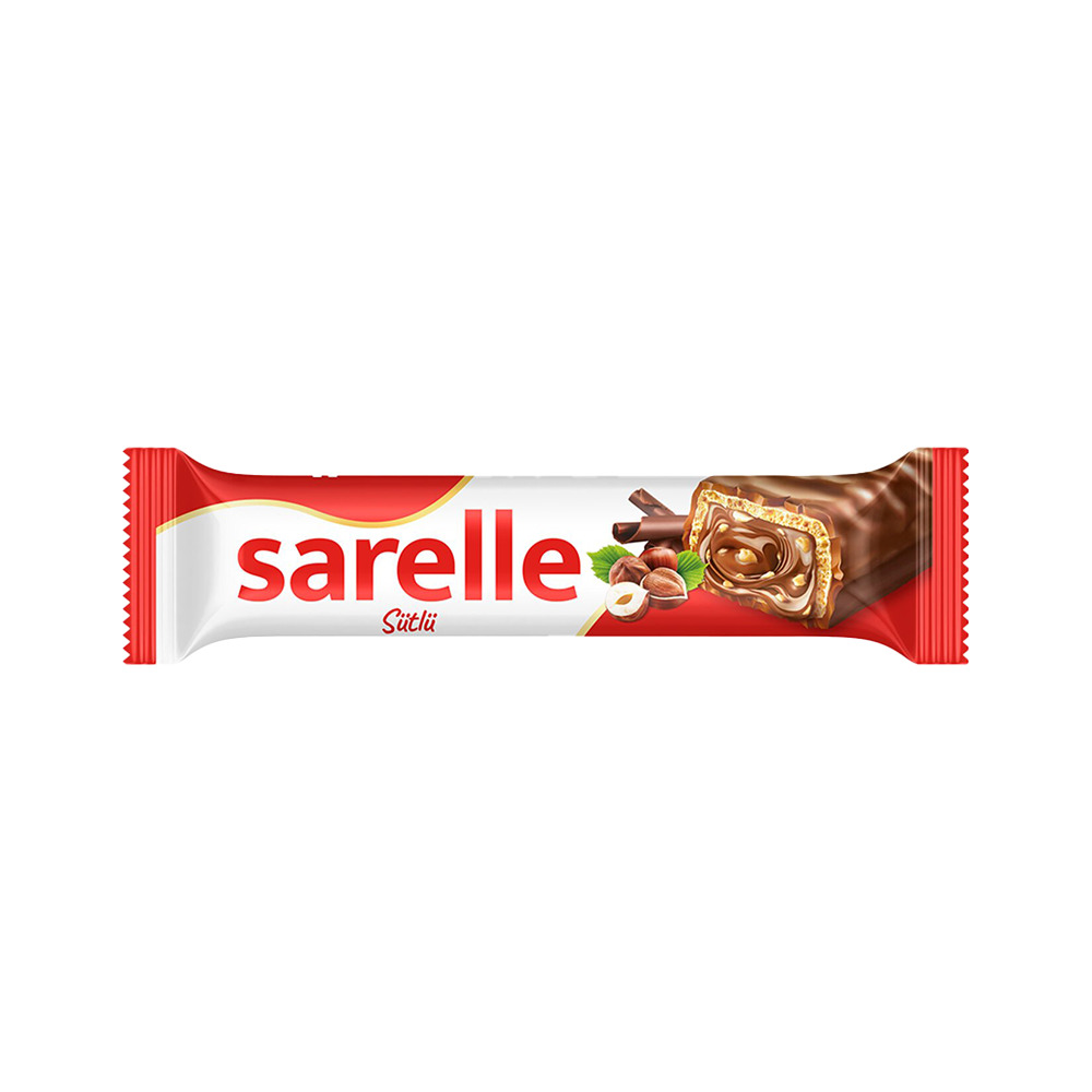 Sarelle Gold Çikolata Kaplı 33 Gr Fındıklı Bar