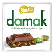 Nestle Damak Antep Fıstıklı Sütlü Çikolata 60 Gr