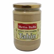 Metin Baba Tahin 600Gr Cam