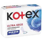 Kotex Ultra Gece Ped 6’lı.