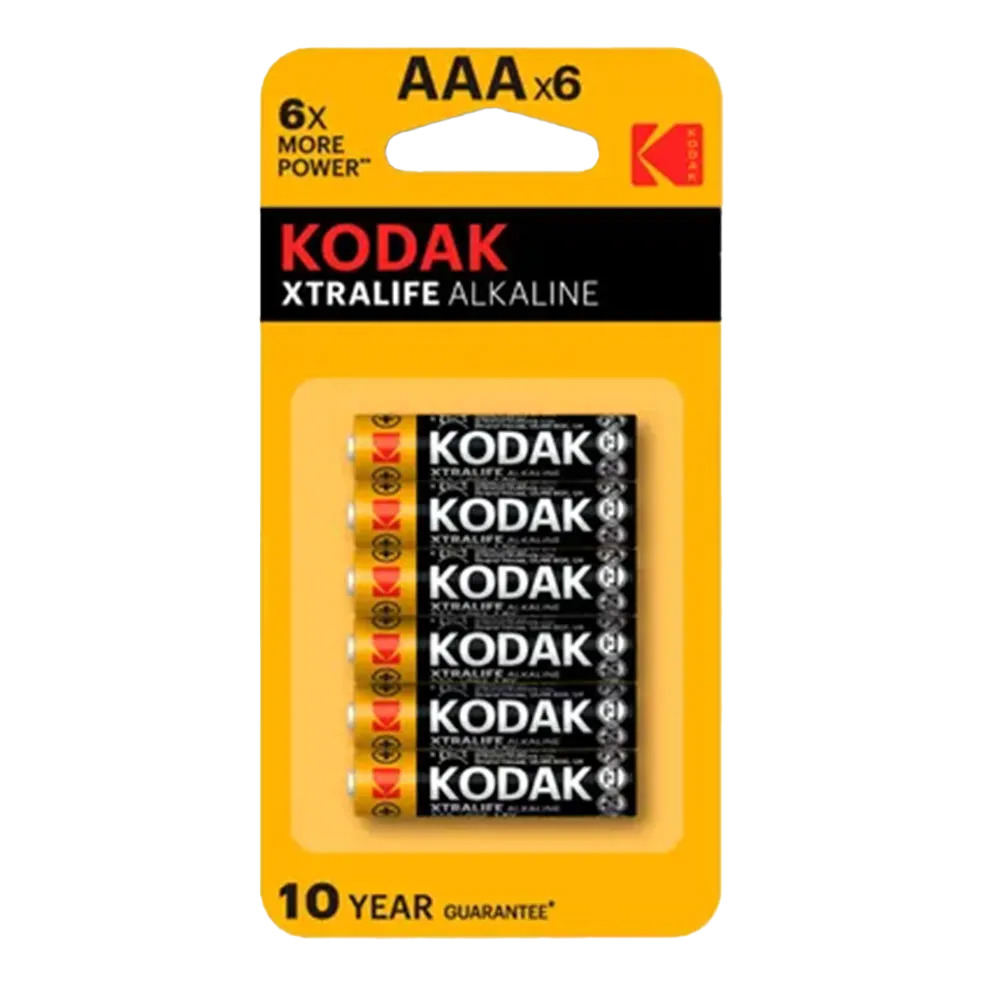 Kodak Xtralife Kodak Xtralife İnce 6Lı Alkaline İnce 6'Lı