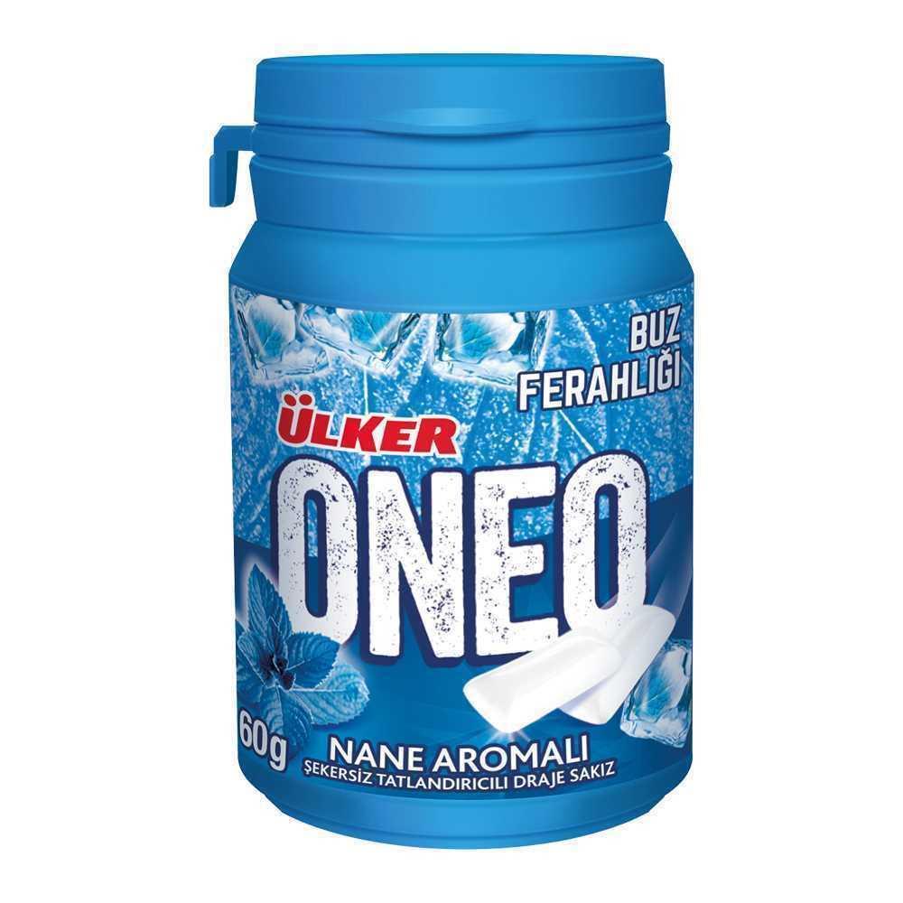 Ülker Oneo Şekersiz Sakız 60Gr Nane Aromalı