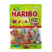 Haribo Fizz Worms Ekşi 70 Gr 