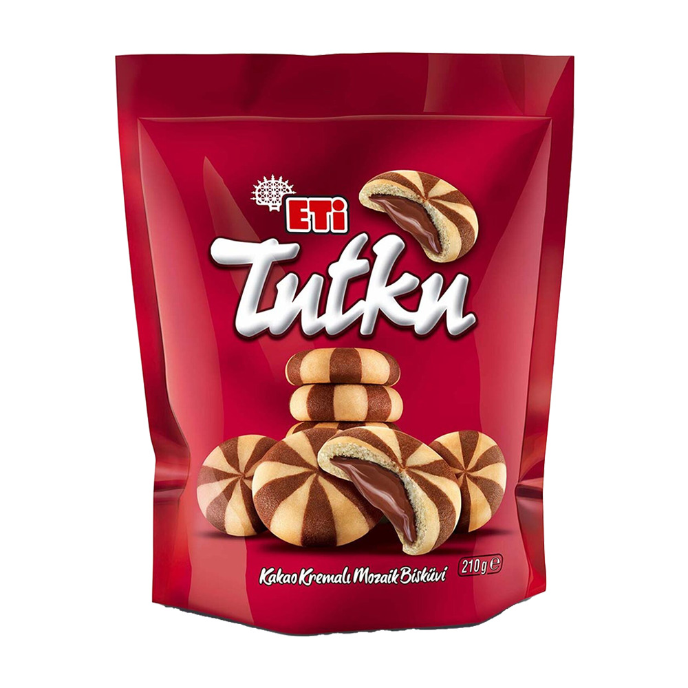 Eti Tutku Kakao Kremalı Bisküvi 210 Gr .