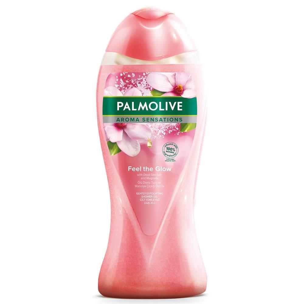 Palmolive Aroma Sensations Feel Glow Ölü Deniz Tuzu ve Manolya Çiçeği Özü İle Cilt Yenileyici Banyo ve Duş Jeli 500 ml