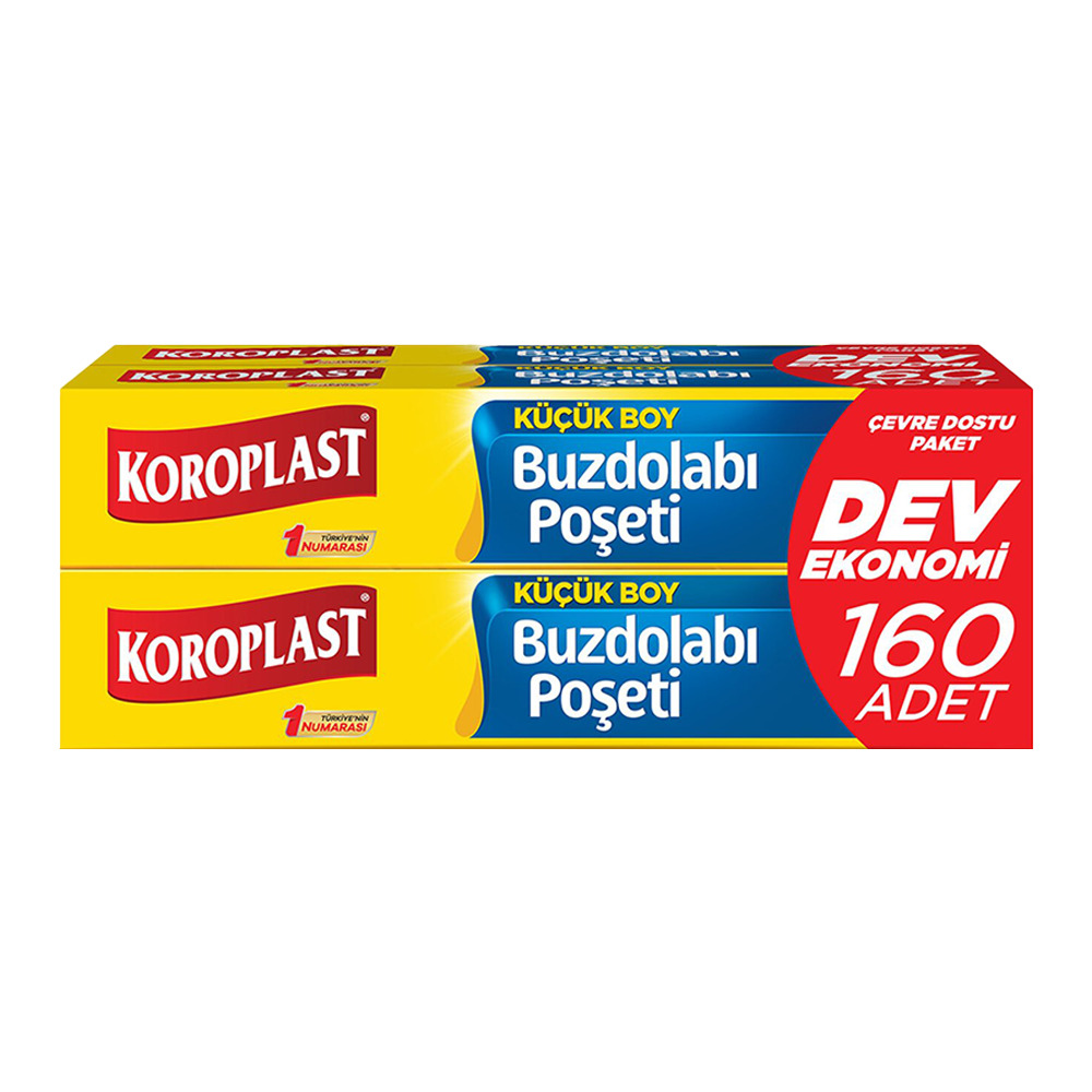 Koroplast Buzdolabı Poşeti Küçük Dev Ekonomik 160'Lı