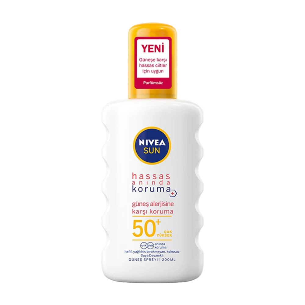 Nivea Sun Güneş Spreyi 200Ml Alerji Karşıtı