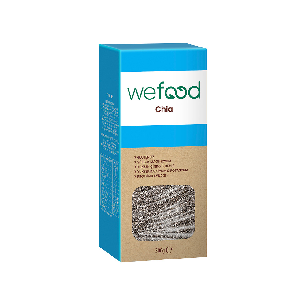Wefood Premium Siyah Chia 300 Gr