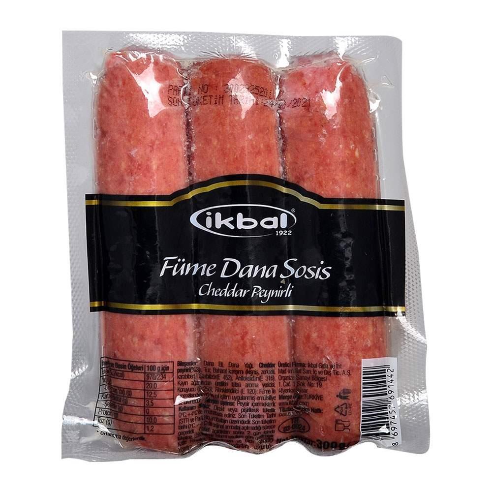 İkbal Füme Dana Sosis 300Gr